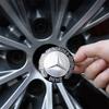 AMG W220 For Benz Hot 4Pcs 56mm Car Styling Wheel Hub Cap Stickera Car Refit Accessories for Mercedes Benz Amg W205 W211 W204 W2