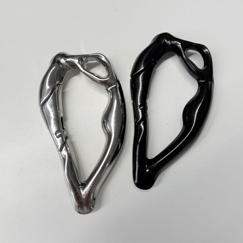 Zinc Alloy Bag Charm Trinkets Keychain Cross Carabiner Keychain Camping Hiking Outdoor Climber Waist Pendant Accessories Gift