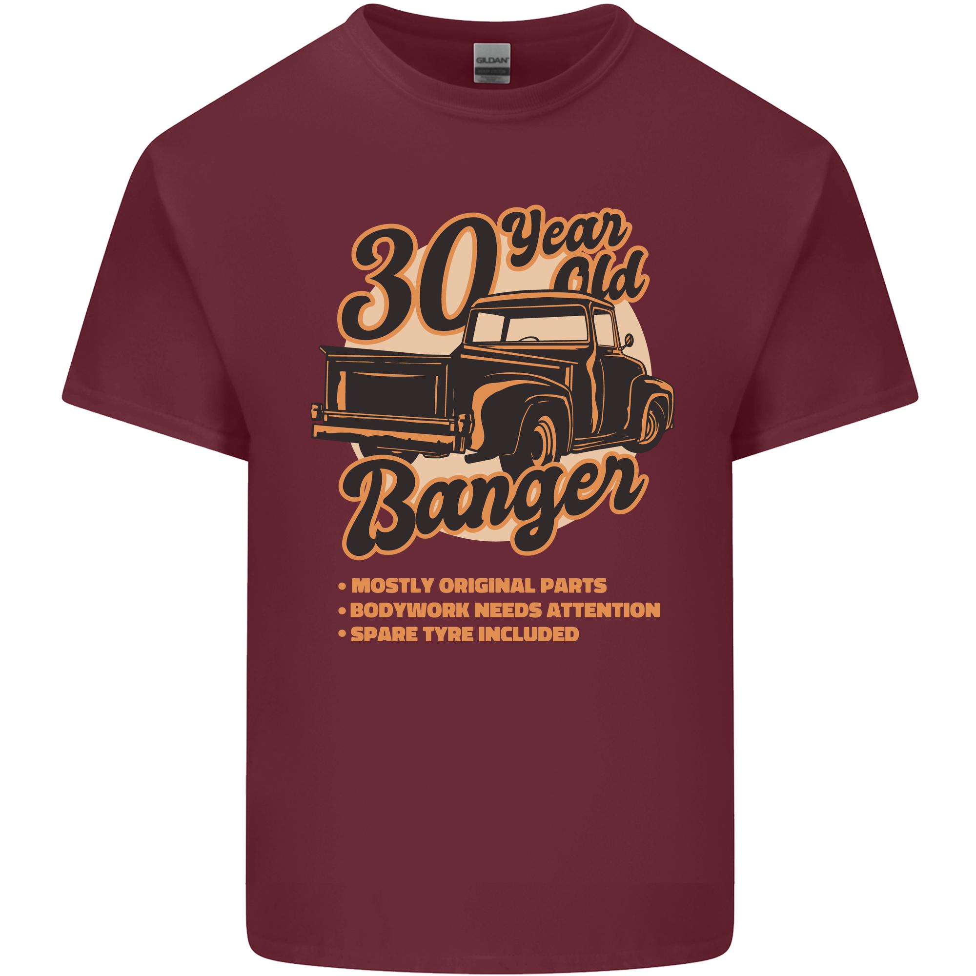 30 Year Old Banger Birthday 30th Year Old Unisexs Light Cotton TShirt S