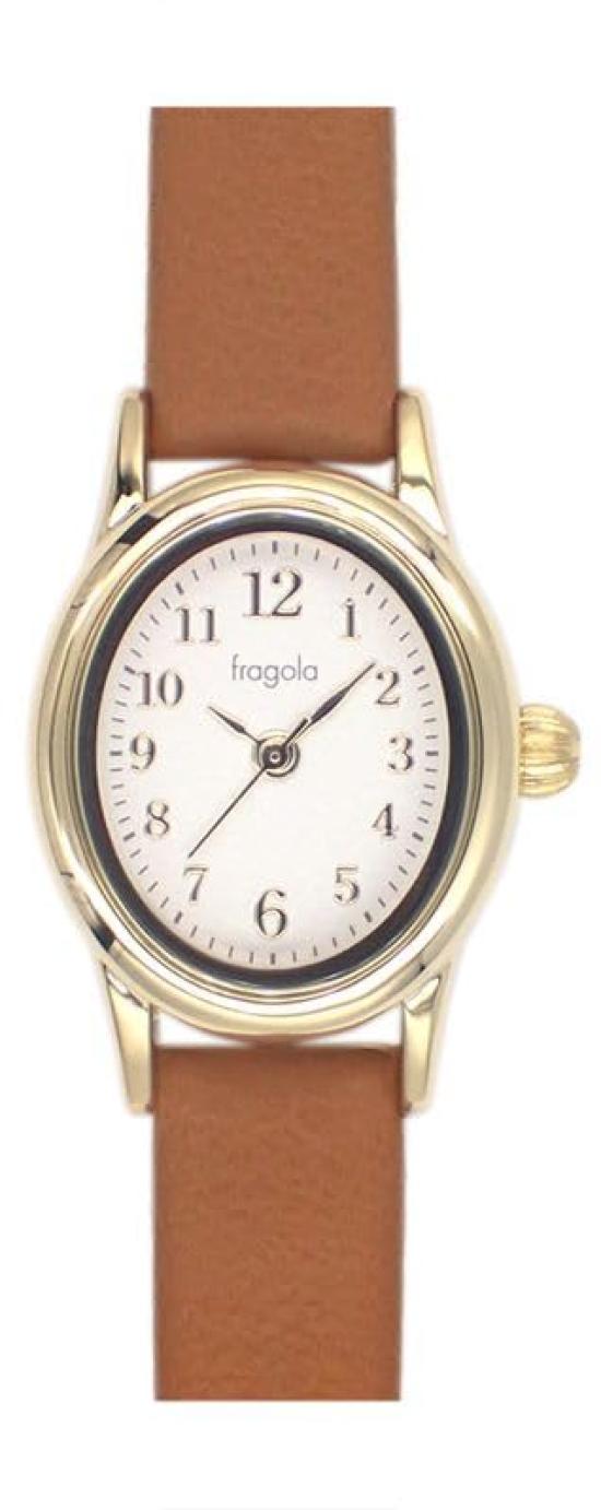 

[Подписаться] Часы fragola Oval Watch N03623A-1 BR женские коричневые