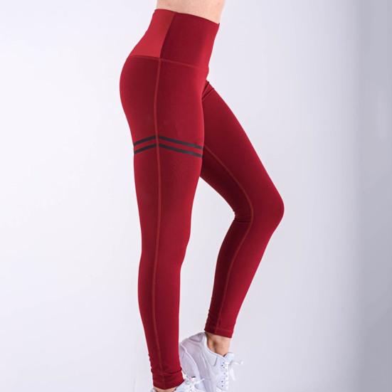 Women High Waist Hip Lifter Solid Color Stretchy Yoga Pants Leggings for Fitness