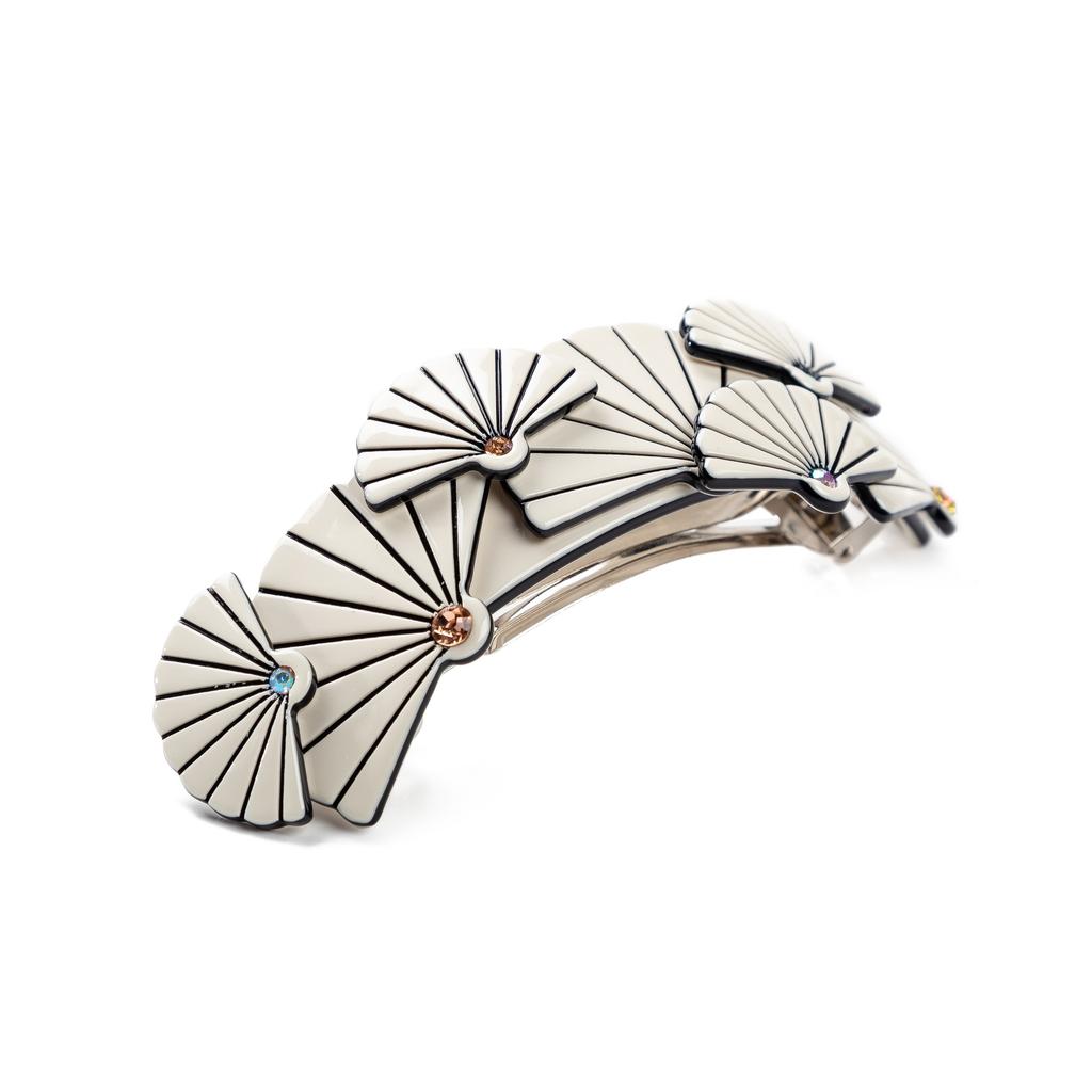 1pc Danish French Sweet Large New Hairpin Large Women's Acetic Acid Grab Clip Premium Shark Clip Hair Clip