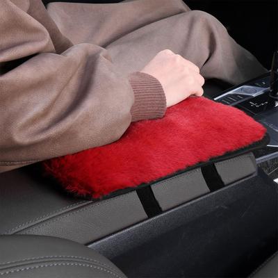 Arm Rest Cover For Car Protective Plush Pad Automotive Arm Rest Cushion For Car For Truck Interior Vehicle Women Men Office