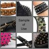 354Pcs Silver Metal Screwback Cone Studs Spikes Rivet Punk Clothes Bag Belt Shoes Clothes Leathercraft Rivets