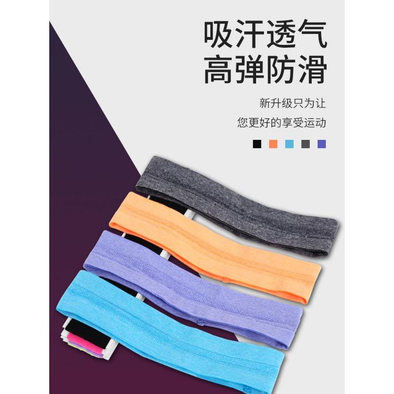 Unisex Non Slip Sweat Absorbent Sports Headband For Outdoor Running Yoga Tennis