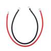  2PCS 6AWG Battery Cables, 24inch Battery   s with 0.31in Tinned Copper Lugs Both Ends,   Car Accessories Inverter Cables Fit Vehicles Marines