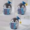 Cute Cartoon Penguin Keychain Soft Plush Creative Pendant Plush Doll Soft Keychain  Gifts for Girls