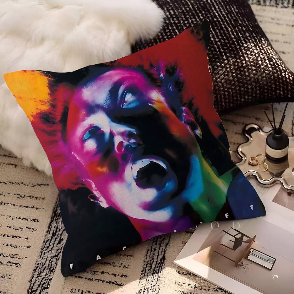 

Ретро Музыка А-Алиса В-Цепях Наволочка Чехол для Подушки Обивка Диванная Подушка Домашний Декор Наволочка 12x12Inch