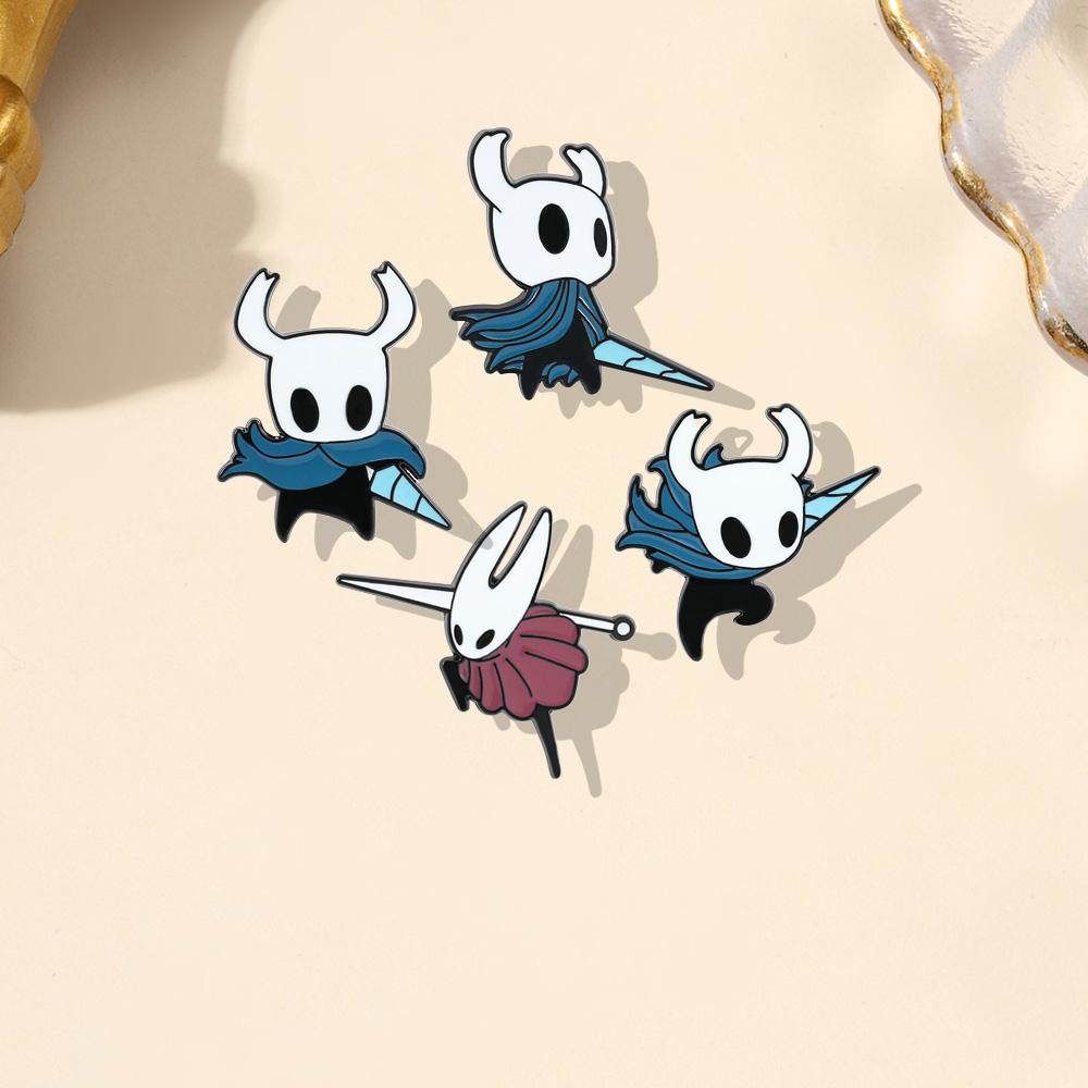 Knight Style Brooch Unisex Cartoon Metal Badge Trendy and Versatile Clothing Backpack Scarf Accessories Brooches