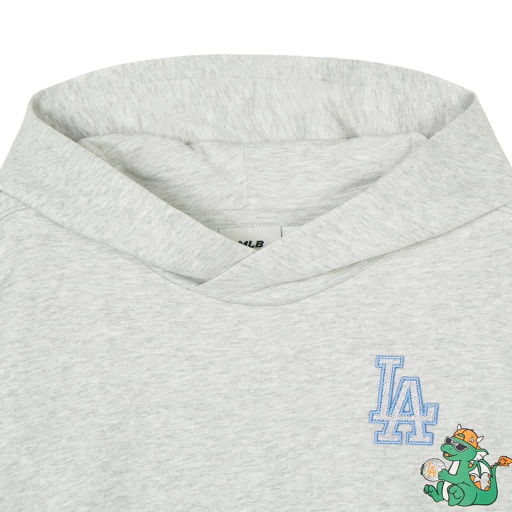 New MLB Sweatshirt Light Heather Gray Kids' 7AHDDN141-07MGL