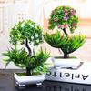 NEW Artificial Plants Bonsai Small Tree Pot Plants Fake Flowers Potted Ornaments for Home Decoration Hotel Garden Decor Colorful