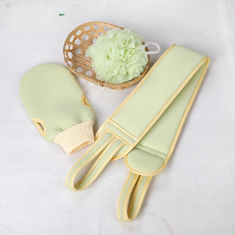 Púlian Exfoliating Mitt & Back Scrubber Set