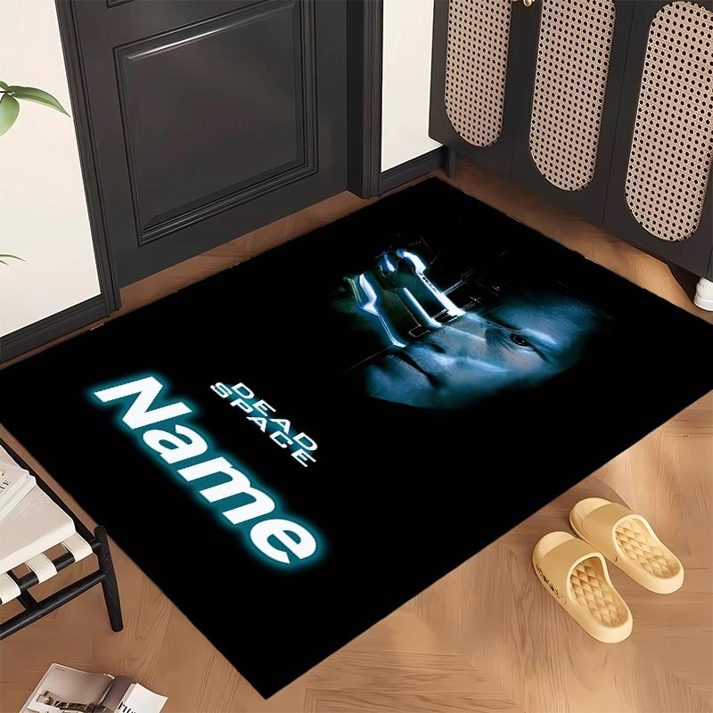 Dead Space (1) Personalized Name Office Carpet Stylish Decor for Living Room Bedroom Kitchen