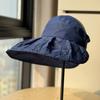 Spring and summer sun protection hat for women, UV protection sun hat with large brim, suitable for cycling, women's face-covering large brim