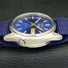 VINTAGE SEIKO 5 AUTOMATIC 7S26A APAN MENS BLUE COLOR DIAL WATCH A702606-1 R209-a702606