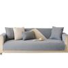 Winter Plush Sofa Cushion Thickened Anti-slip Cushion Anti-cat Scratch Solid Color New Simple Modern Sofa Cover