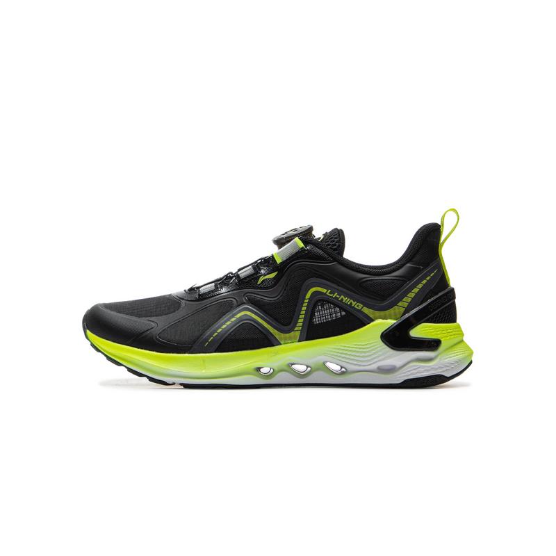 Li Ning Kids PU Versatile Comfortable Non-Slip Wear-Resistant Low-Top Running Shoes Kids sneaker YKFV040-1
