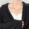 Multi Layer Choker Necklace Collar Statement Coin Pendant Necklace Women Jewelry