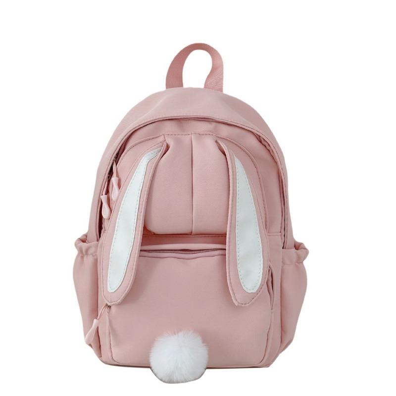 Fashion High School Student Schoolbag New Cute Rabbit Ears Campus Versatile Backpack