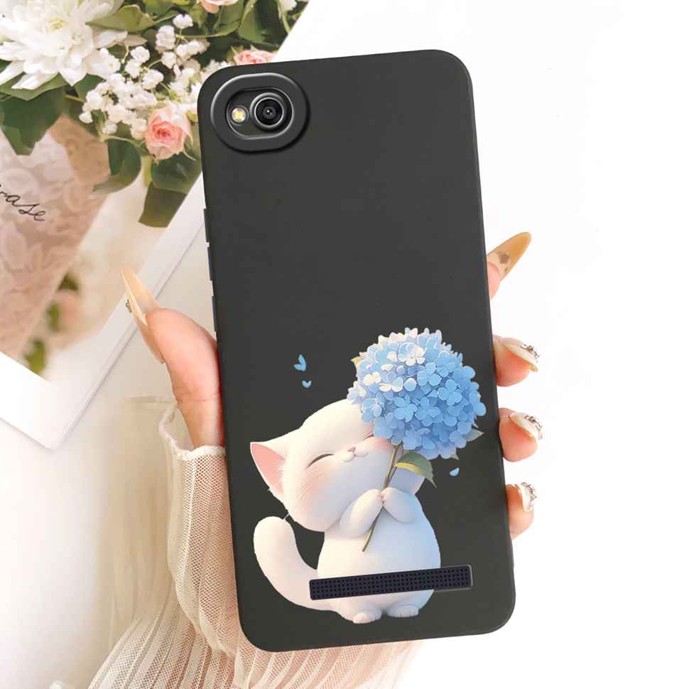 For Xiaomi Redmi 4A Case 5.0" Cute Cat Butterfly Cartoon Soft Silicone Cover For REDMI 4A Redmi 4A Protective Shell Bumper