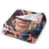 Steve Harrington Blankets Soft Funny Plush Throw Blanket For Kids Bedroom Flannel Bedspread Bed Cover