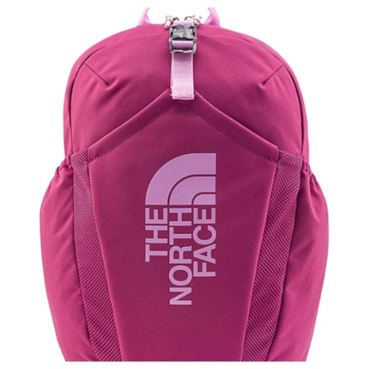 The North Face 19,5L Rucksack mit Logo, einfarbig, Kinderrucksack, Pink, NF0A52VX-BC9