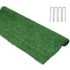 Artificial Turf Grass 1cm Grass Height High Density Realistic Carpet Synthetic Lawn Rug Garden Decor Natural False Grass Rug