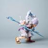 One Piece Gk Squatting Lightning Sun God Nikalufei Second Class Fruit Awakening Anime Handmade Model Ornament