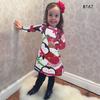 Christmas Kids Dress Girl Santa Claus Elk Long Sleeve Party Birthday Gift