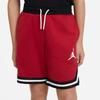 Jordan Color Block Logo Drawstring Kids Shorts Kids Shorts Fitness-Red DJ5654-687