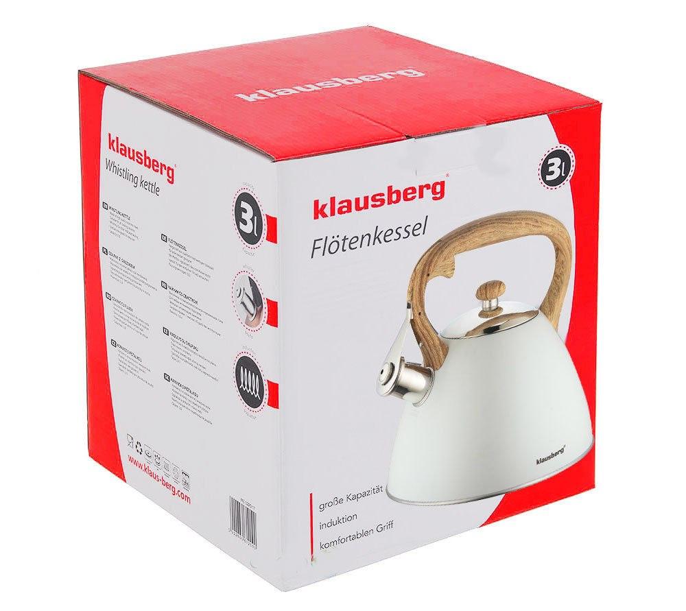 KLAUSBERG WHISTLING KETTLE 3L KB-7264