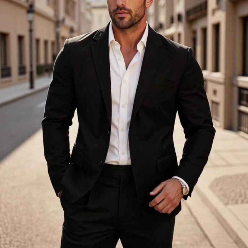 Men s Light Green Casual Blazer Slim Fit Single Breasted Suit Jacket for Daily Business S