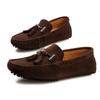 Fashion Men Casual Shoes Fashion Men Leather Men Loafers Big Size Moccasins Slip on Mens Flats Comfy Boat Shoes Luxury High Quality