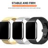 Bracelet en Acier Inoxydable Pour Xiaomi Mi Band 9 Pro 8 Pro Bracelet Métal Business Pour Redmi Watch 4/5 Accessoires de Bracelet Correa