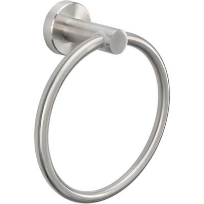 Portasciugamano da Bagno Anello Gancio Accessori Hardware Portaoggetti Acciaio Inossidabile 304 Porta Asciugamano da Mano Moderno Rotondo Appendi Asciugamano
