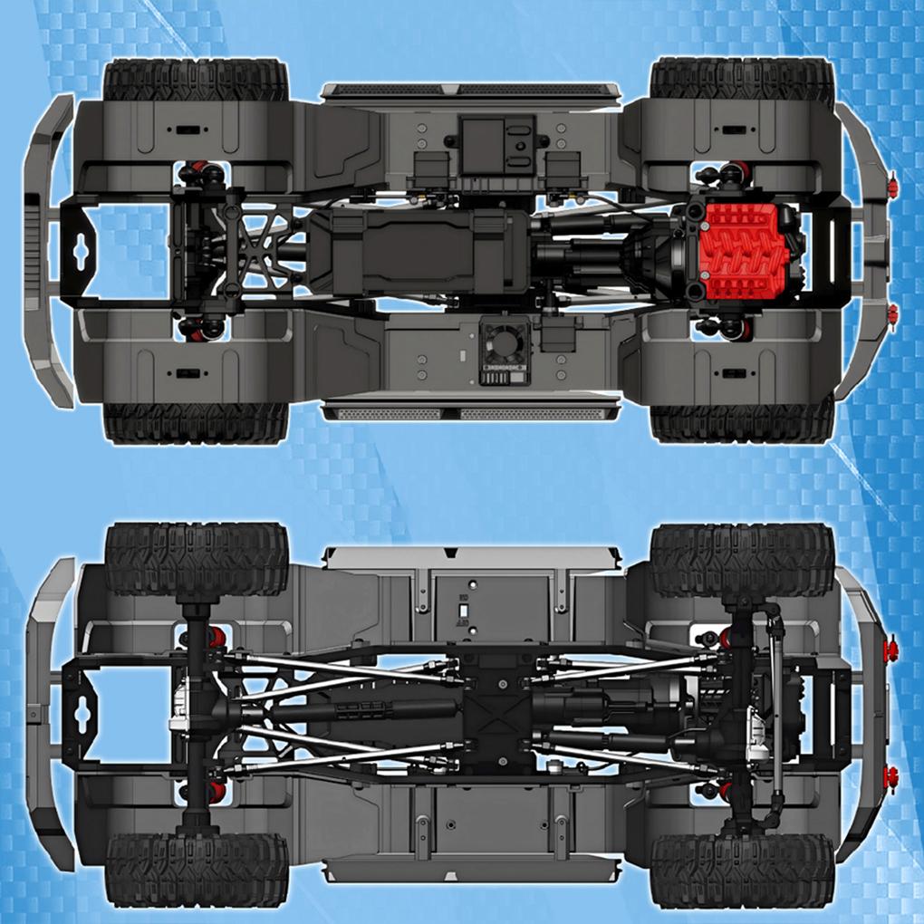 EX86150 RGT Crawler 4WD RTR Rc Car Pathfinder Off-Road Vehicle Simulation Electric Climbing Vehicle Model Adults Children's Toys