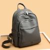 European and American Fashion Women's Bag New Trend PU Leather Women's Backpack Zipper Backpack Autumn and Winter Women's Bag