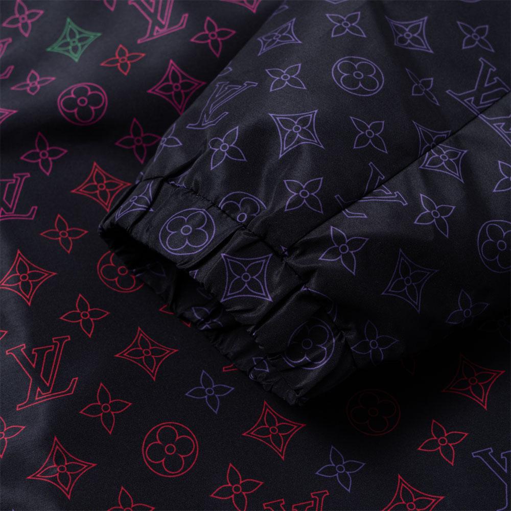 Louis Vuitton Giacca a vento con stampa floreale a gradiente Monogramma 1AGTFW