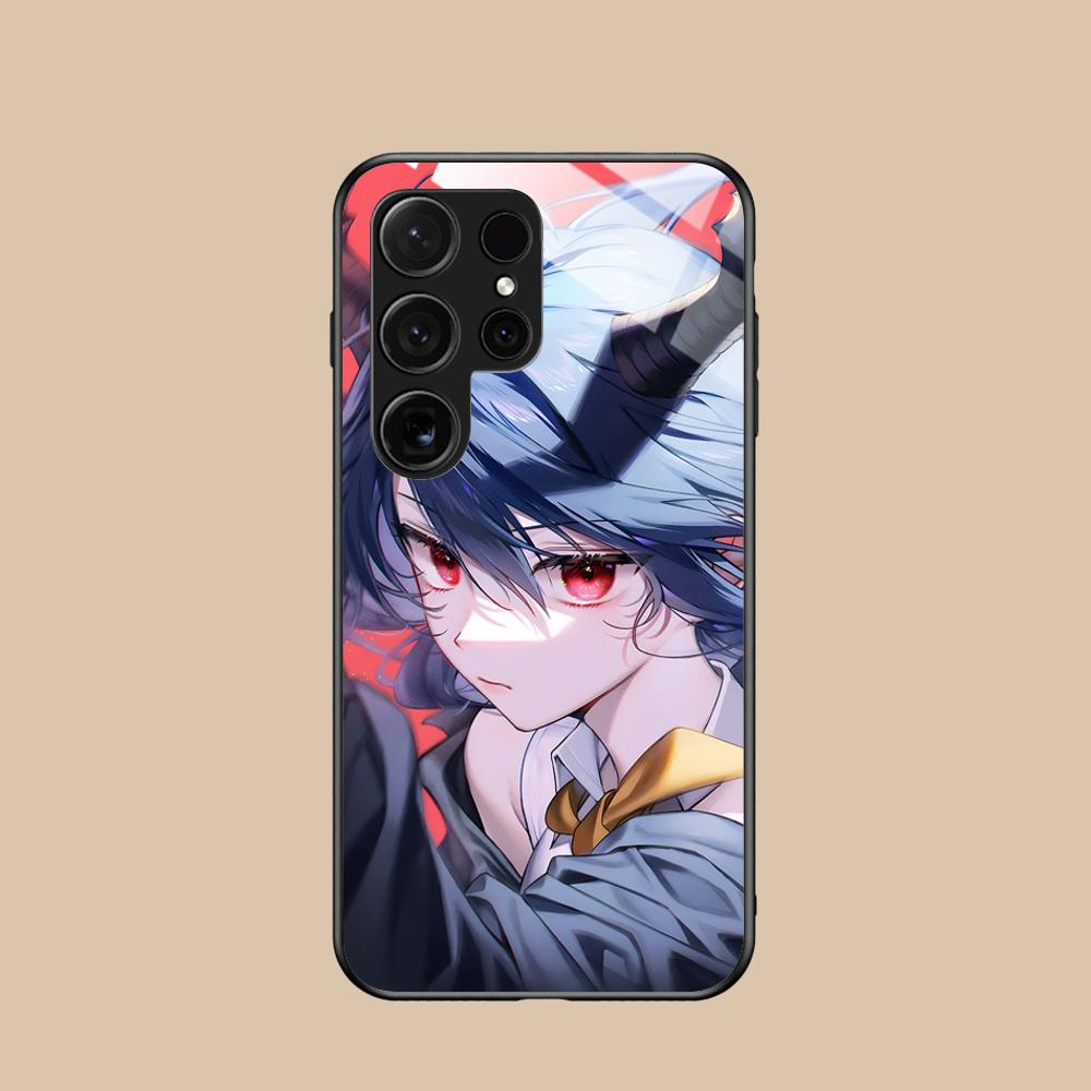 

Чехол для мобильного телефона Arknights Chen из стекла для Samsung Galaxy S26 S25 S24 S23 S22 S21 S20 Note20 Plus FE Ultra, разноцветный Galaxy S24 Ultra