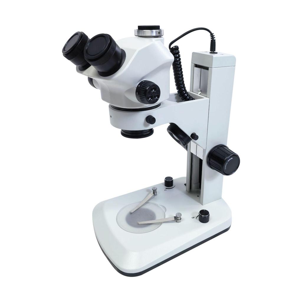 HD Industrial 7X-45X Binocular/Trinocular Stereo Microscope for Professional Laboratory Dissection