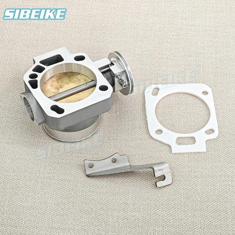 Aluminum Silver Intake Manifold 72mm Throttle Body for K-Series K20 K24 RBC/RRC/PRB/PRC Pattern
