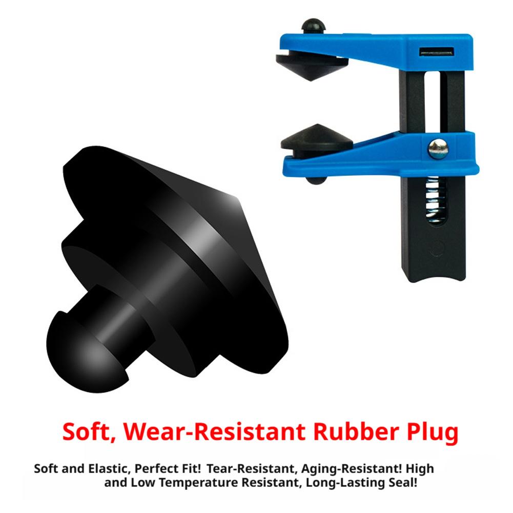 4PCS Car Brake Fluid Pipe Clamp Set Brake Oil Nozzle Clip Cars Brakes Nipple Pliers Leak Proof Line Plug Prevents Oil Leakage Fuel System Fittings7