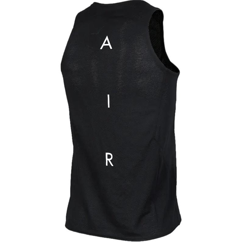 Jordan Breathable V-Neck Training Fitness Sleeveless Basketball Jersey Men Jersey Black 861487-010