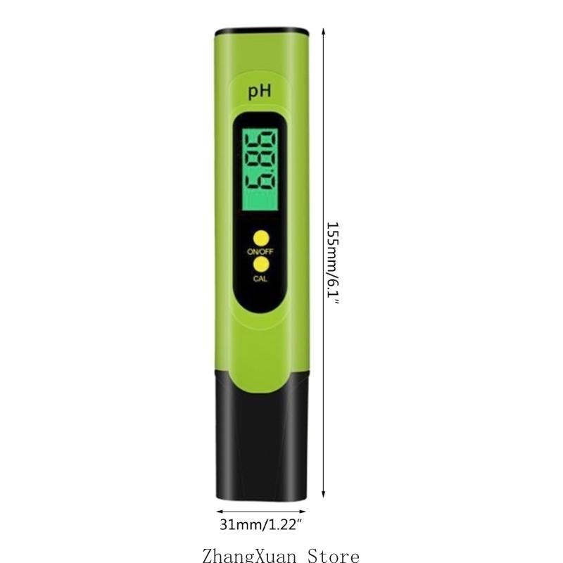 0-14PH Digital Meter, Tester for Water, Meter 0.01PH HighPrecision Water Quality Tester for Aquarium,Pool 3XUF