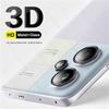3D Curved Camera Protective Glass For Xiaomi Redmi Note 13 Pro Plus Pro+ 5G Matel Ring Lens Cover On Redmy Note13 4G Not 13 Pro