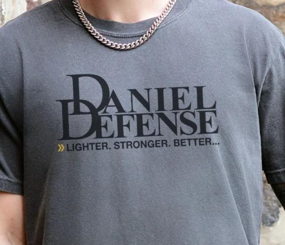 Daniel Defense T-Shirt 2nd Amendment Guns Firearms Premium Comfort Colors Tee 2XL