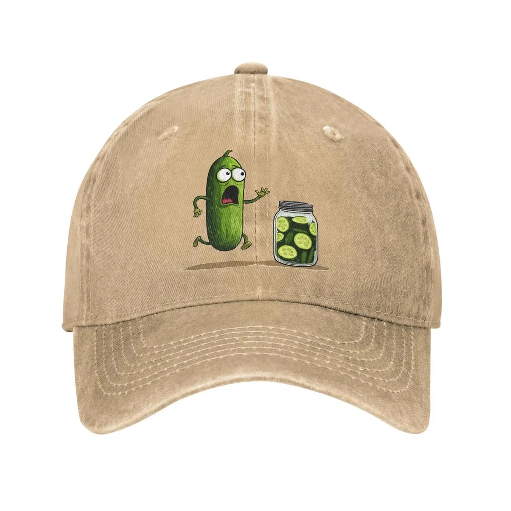 Baseball Cap Crazy Cartoon Cucumber Summer Casual Trucker Hat Female Male Design Running Hippie Hot Sale Baseball Caps