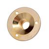 Replacement Guitar Jack Plate Metal Bass Top Cap Round Threaded Cover For Electric Guitar Parts And Headstock Accessories