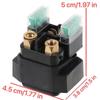 PVC ATV Parts 1.97 X 1.77 X 1.50 In ATV Solenoid Starter Relay Solenoid  for Raptor