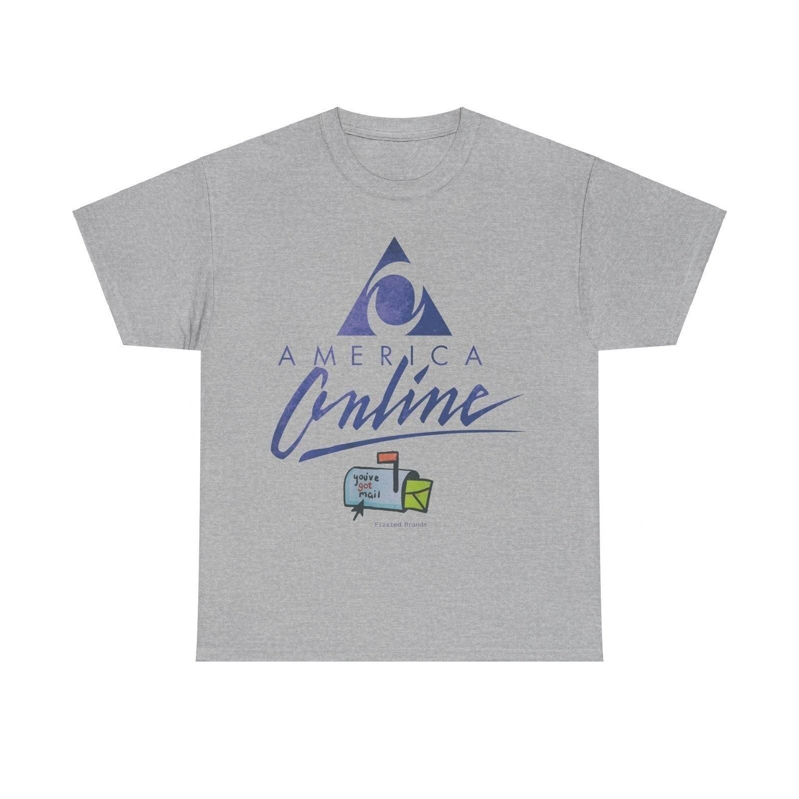New AOL America Online Website You ve Got Mail Nostalgic T-Shirt XXXL